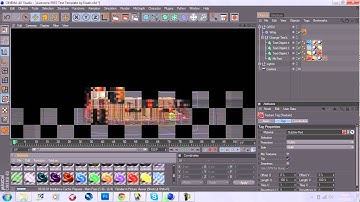 How To Change Colour Of Text in C4D (Beginners)