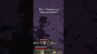 The Best Enchantment... #minecraft #viral #memes #end #gaming #game #java #shaders  #minecraftvideos