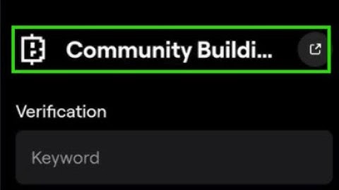 Community Building Blum Video Code | Community Building Blum Today Verification Keyword