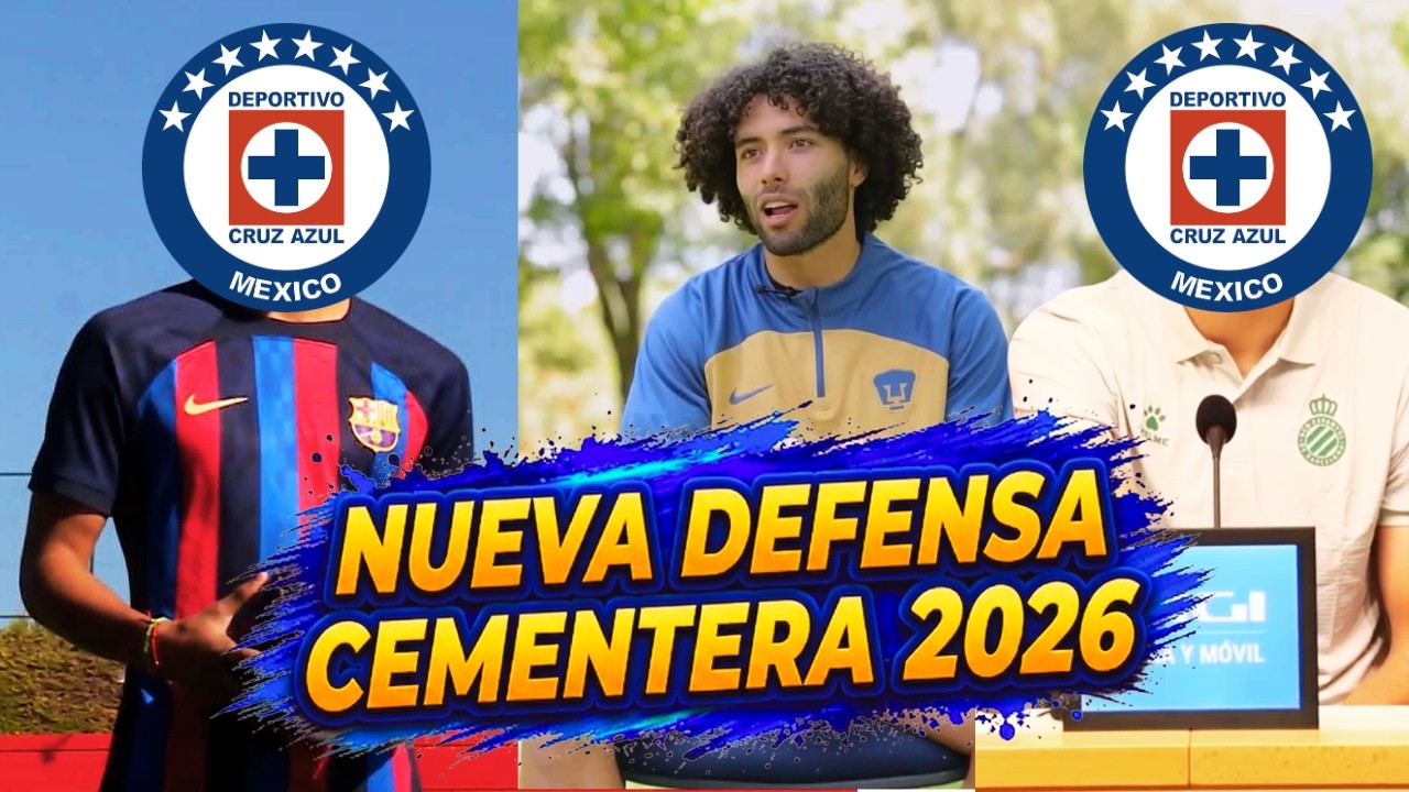 Cruz Azul prepara una defensa de miedo para el Apertura 2026