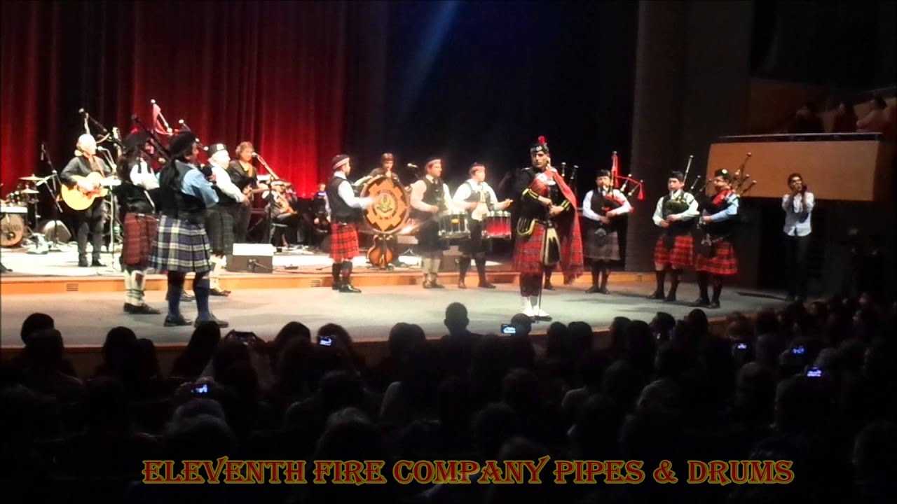 ELEVENTH FIRE COMPANY PIPES & DRUMS MULL OF KINTYRE YouTube