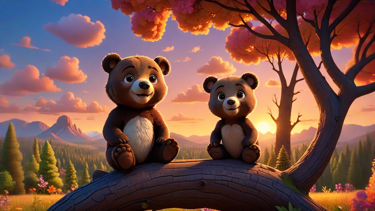 Six Little Bears Climb a Tree | Fun Climbing and Song for Kids | Nursery Rhymes and Baby Songs