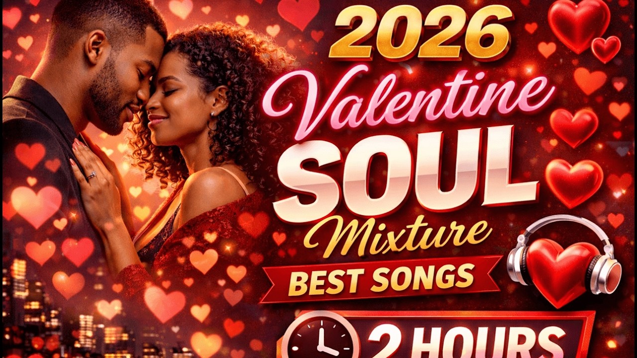 Best Valentine Soul Songs 2026 ❤️ Romantic 2 Hour R&B Love Mix