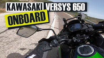 Kawasaki Versys 650 2022 ✊ Onboard 🔈🔥 Engine Sound Only