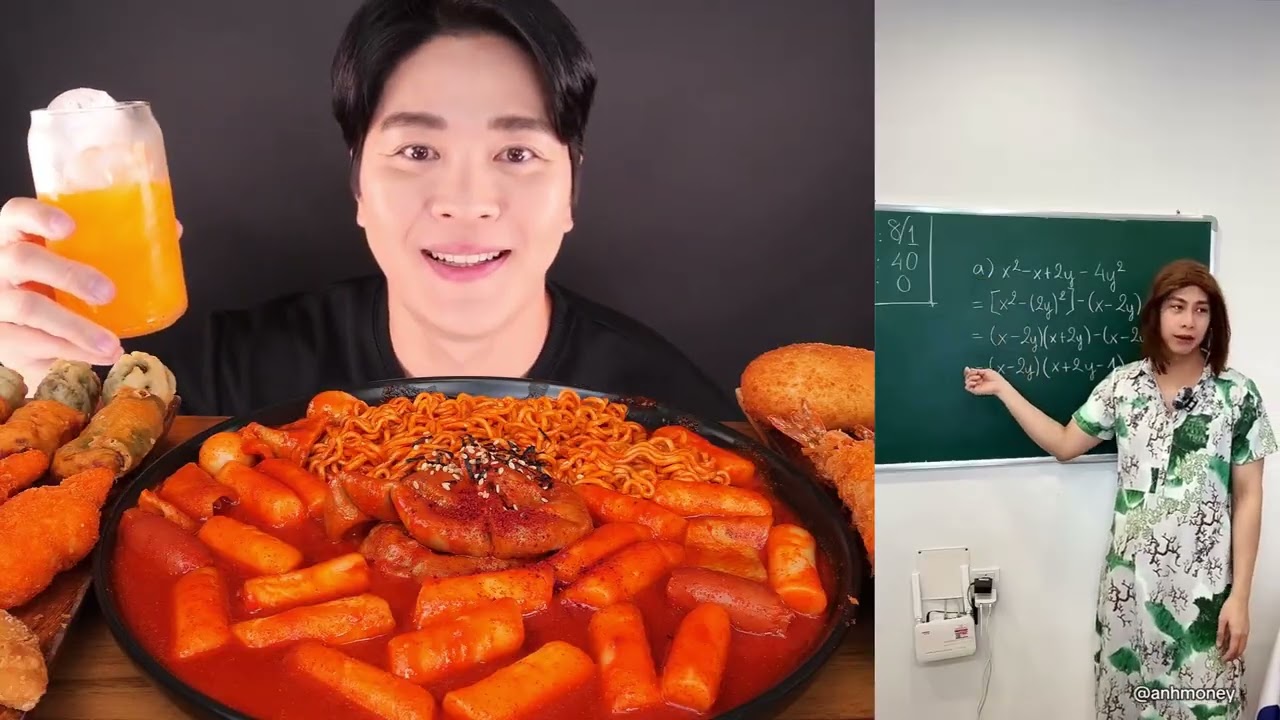 Video Ngắn (anhmoney) Và Mukbang (Chihun ASMR 치훈)