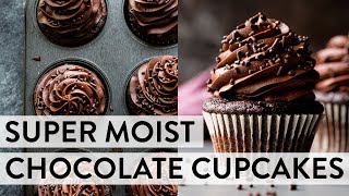 Super Moist Chocolate Cupcakes | Sally's Baking Recipes screenshot 5