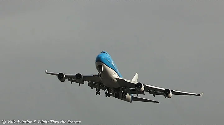 Last flight of Captain B747 Lulof Beumer @ KLM