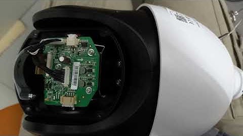 HikVision Speed Dome DS-2DE4415IW-DE Reset Button