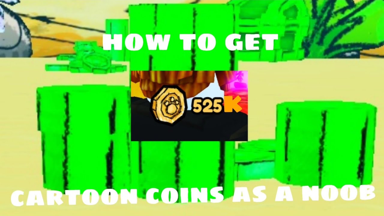 How to get Cartoon Coins in Pet simulator x as a noob