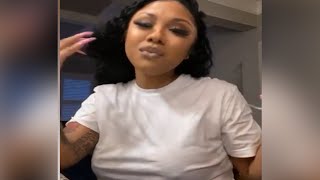 Ari Fletcher (therealkylesister) Speak on Moneybagg Yo & More on Instagram Live | February 2025