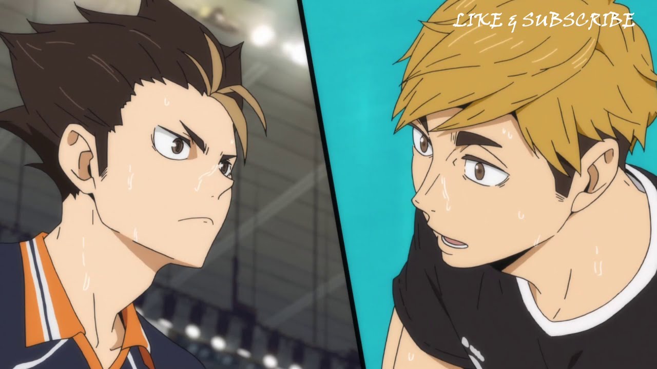 Karasuno high Vs Inarizaki high part 3