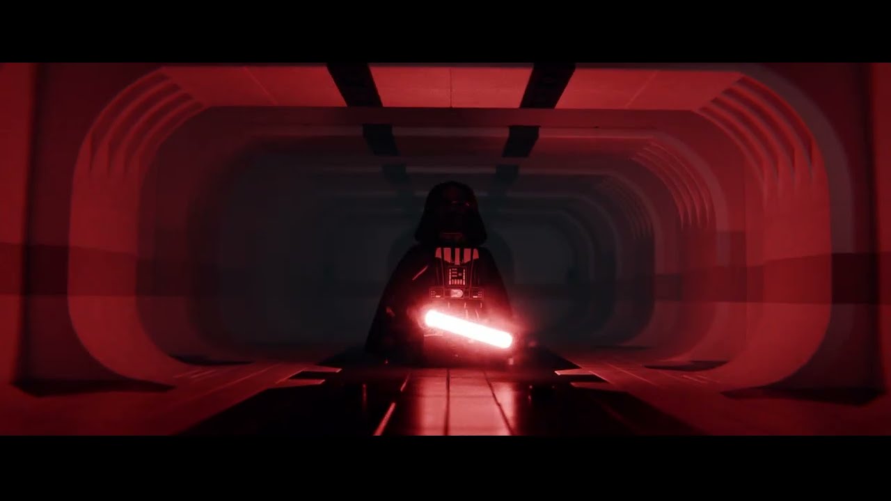 Darth Vader hallway entrance but it's