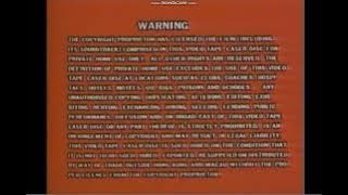 Universe Laser & Video Co. Ltd 2/Classification Restriction Warning