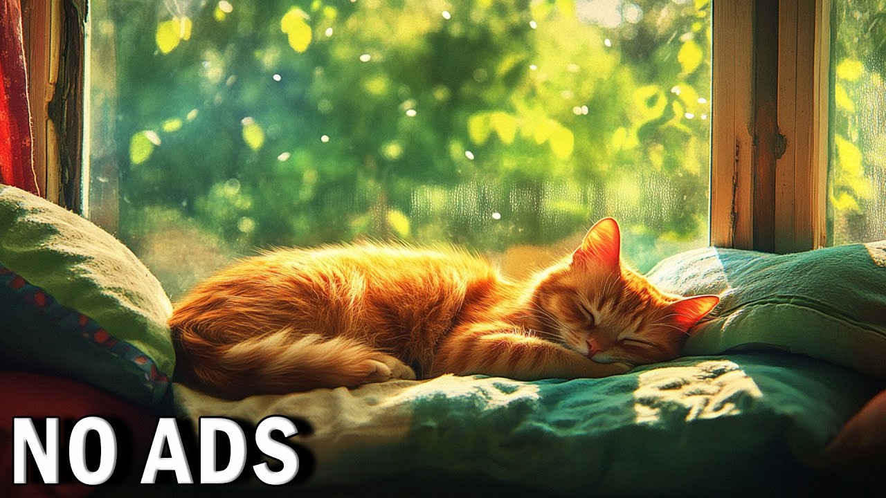 Cat Sleep Music 🎵 Calming & Healing Vibes 💖 Stress & Anxiety Relief for Cats - No Ads