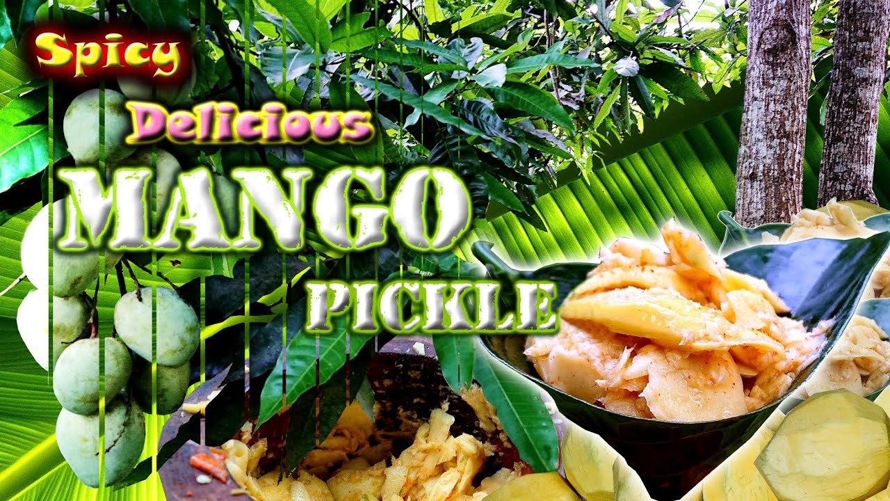 Spicy Delicious Mango Pickle අඹ අච්චාරු Joy with life YouTube