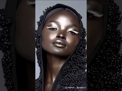 Luxe AI Future Fashion Ai Fashion Metgala Model Supermodel Anokyai Nyc Fashionweek Shorts Trending