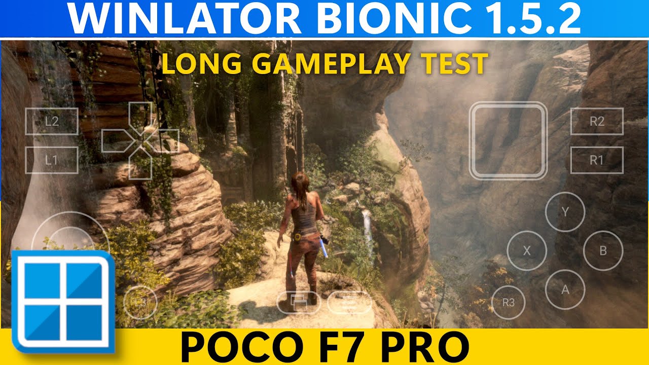 Winlator Bionic Winlator Bionic Ludashi 1.5.2 - RISE OF THE TOMB RAIDER (BEST SETTING ...