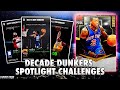 HOW TO COMPLETE ALL *DECADE DUNKERS* SPOTLIGHT CHALLENGES + *NEW* LOCKER CODE! NBA 2K21 MYTEAM