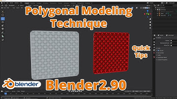 Polygonal Modeling Technique || Blender Tutorial