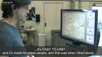 Color Key Pro installation at Nevelland Graphics - Belgium