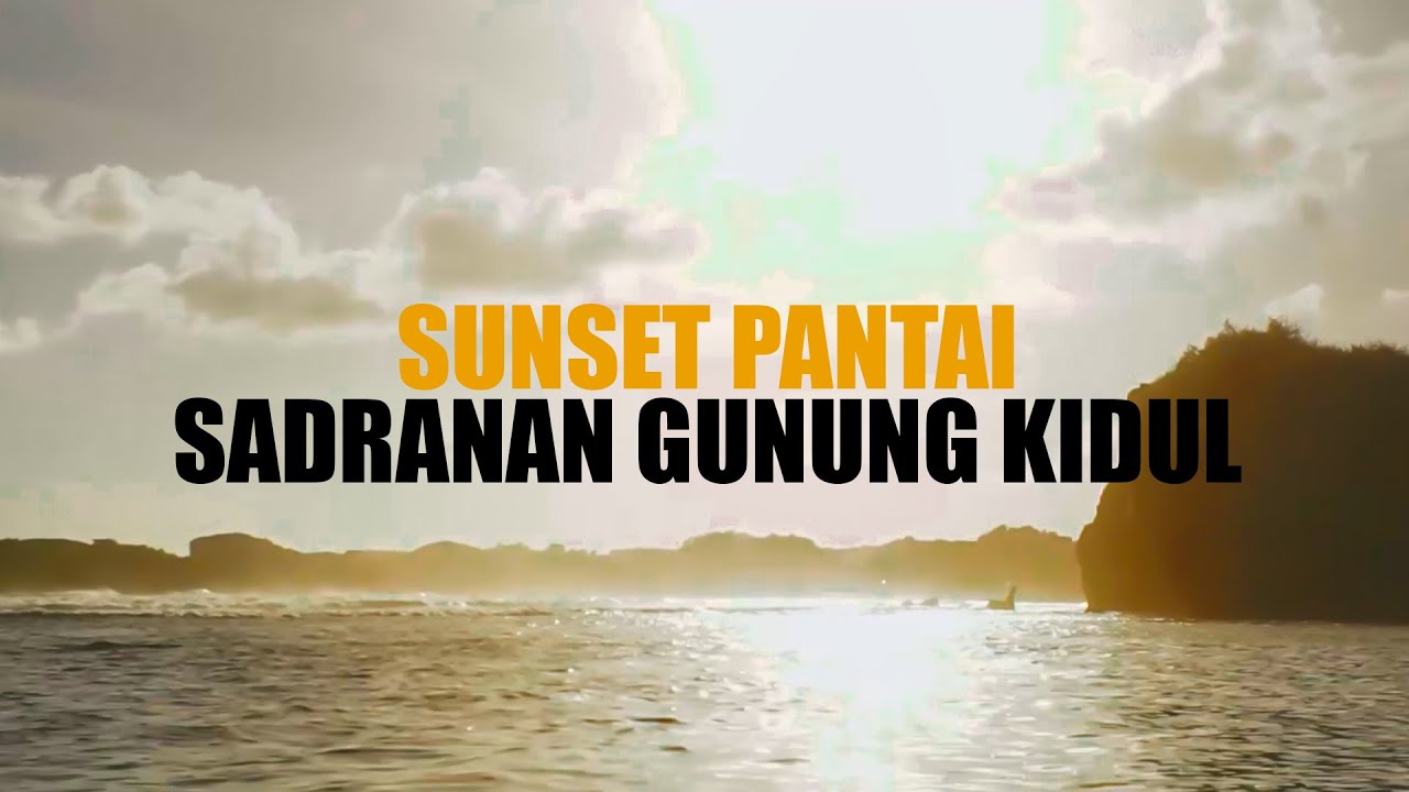 Sunset Pantai Jogja - YouTube