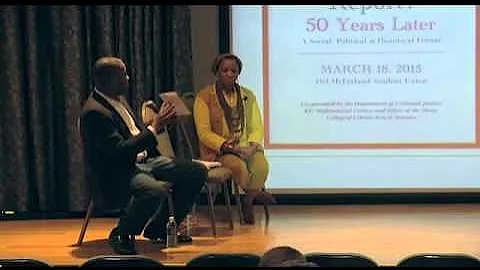 Kutztown University, The Commission on the Status of Minorities, The Moynihan Report, Panel 1