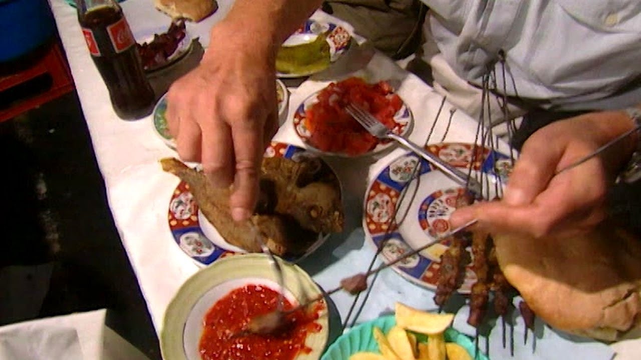 Still from North African Food Adventure - Moroccan, Tunisian, and Algerian Cuisine