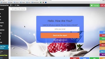 How To Make Transparent Squeeze Page In WordPress - WP Lead Plus