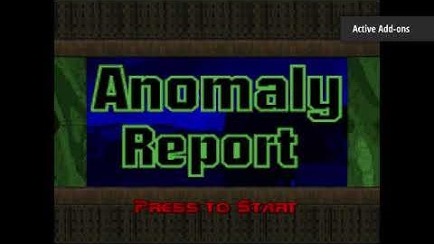 Doom: Anomaly Report (Unity Add-On) - Map 1: Aerials (UV-Max)