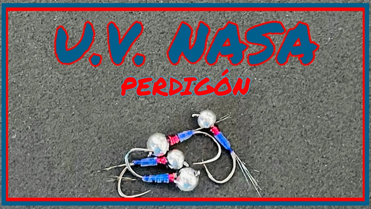 Fly tying/Montaje de moscas - Perdigón  UV NASA.