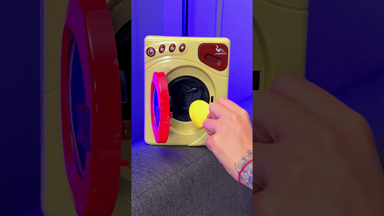 Snack-Sized Washing Machine? 😂 A Hilarious Life Hack!