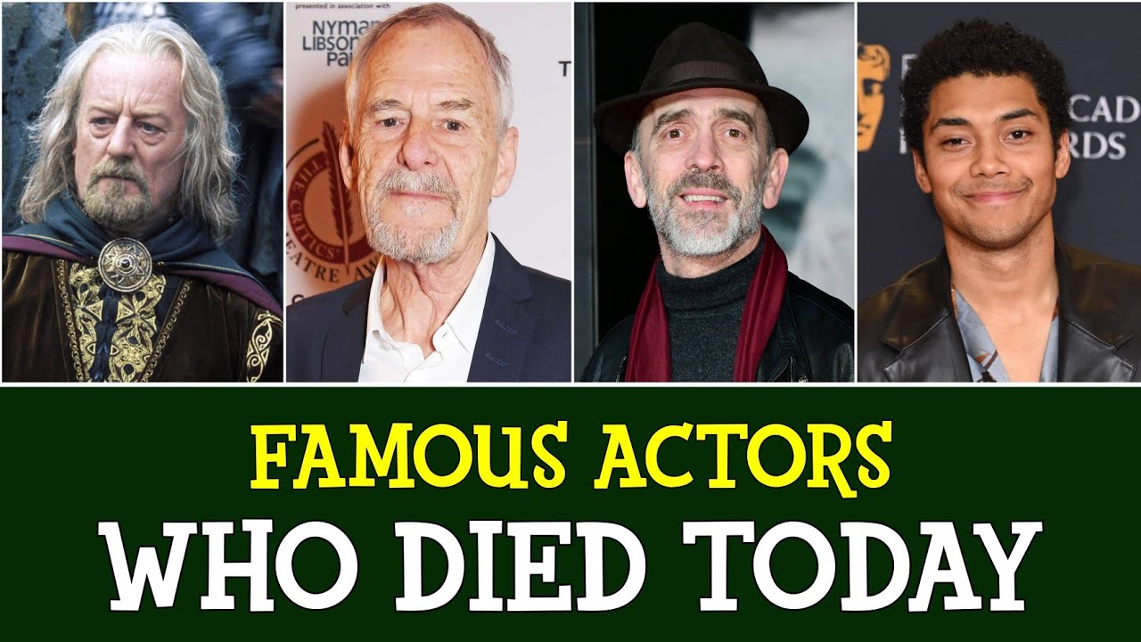 6 FAMOUS BRITISH ACTORS WHO DIED RECENTLY IN 2024!