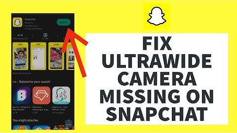 How To Fix Ultrawide Camera Missing On Snapchat (Quick & Easy)
