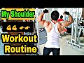 Shoulder workoutfor masssize gain  at devraj fitness club