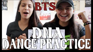 BTS (방탄소년단) 'DNA' DANCE PRACTICE REACTION!!!