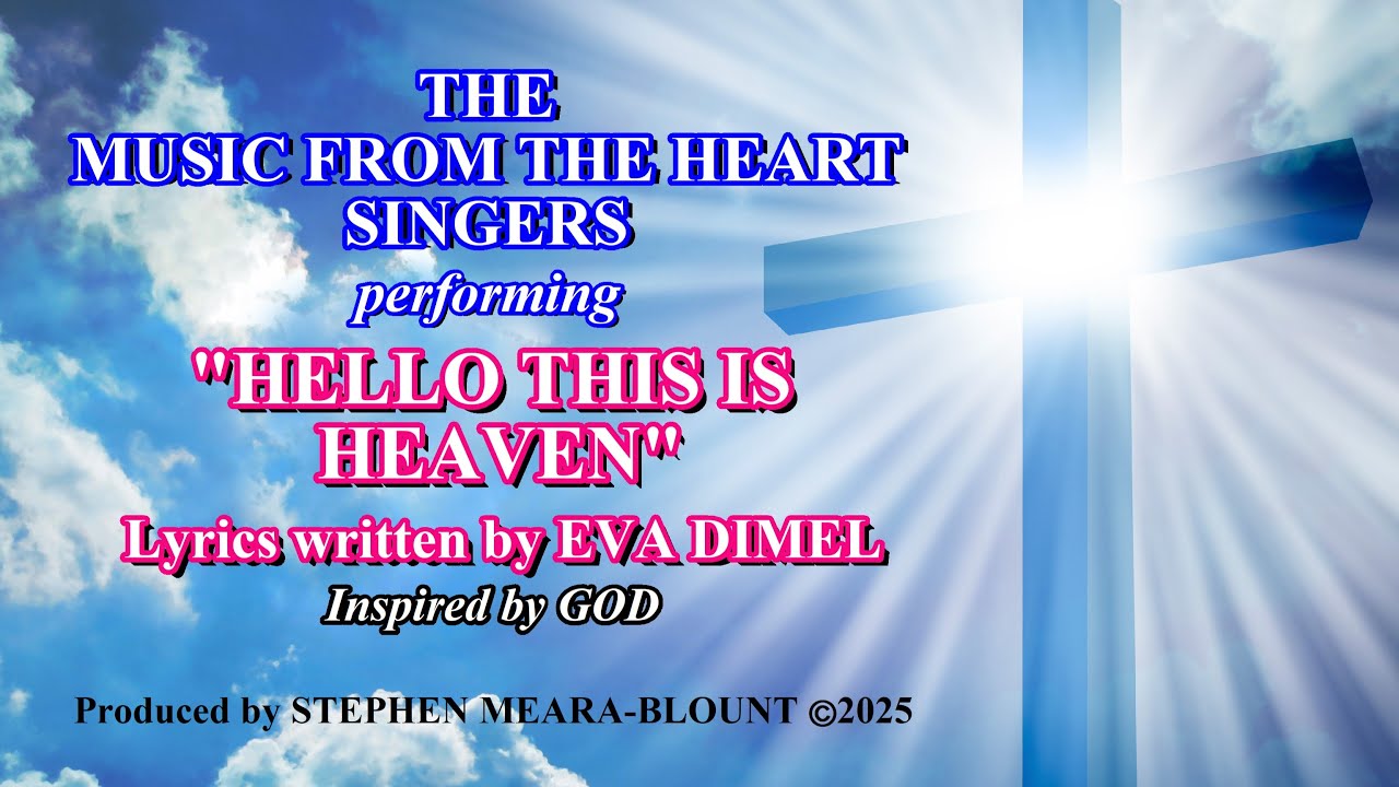 HELLO THIS IS HEAVEN lyrics written by EVA DIMEL (SUBTITLES) #heaven #song #telephone #sad #death