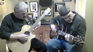 Video thumbnail of "Stormy Monday the Allman Brothers - T bone Walker cover by the Miller Brothers"