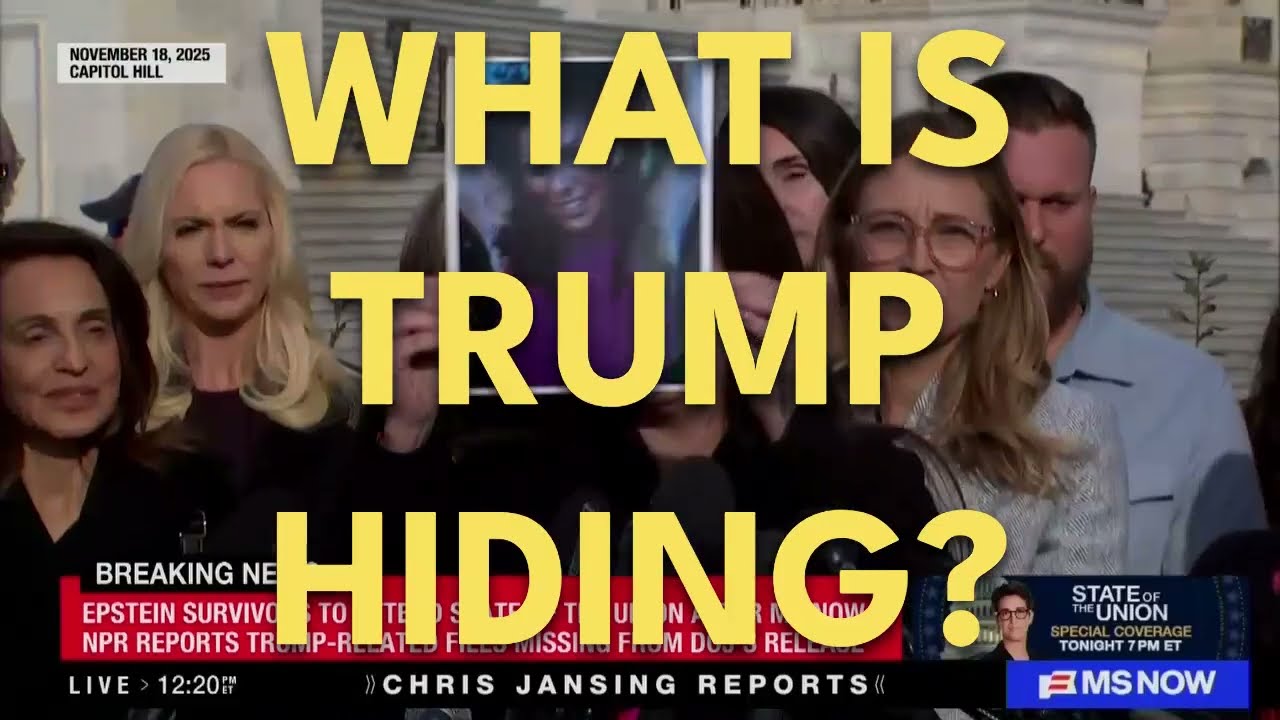 MS NOW: Slotkin asks what is Trump hiding?