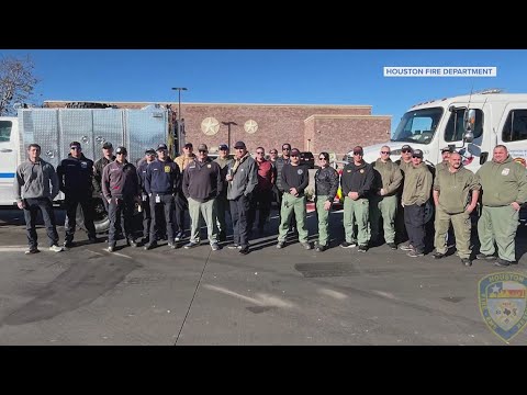 Firefighters from across Texas travel to California to help fight ...