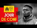 Jour de conf olympique de marseille  rc lens