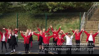 Big Red Combine Harvester October 2020