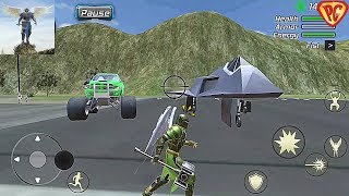 Crime Angel Superhero - Vegas Air Strike #23 F-117 Nighthawk screenshot 5