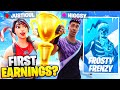 I Played in a $5,000,000 Tournament & Went For My First EVER Fortnite Earnings... (Frosty Frenzy)