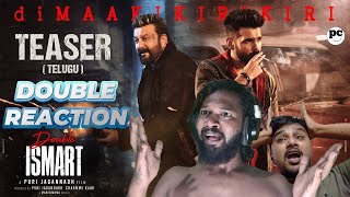 Double ISMART Teaser ( Telugu) | REACTION WITH  @upendrafanhere   | Ram Pothineni  | Puri Jagannadh