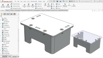 Smart Sheet Metal Design - SolidWorks Tutorials