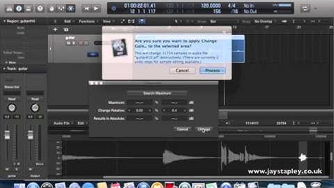 Logic Pro X Tuition Videos Unit 7 The Sample Editor