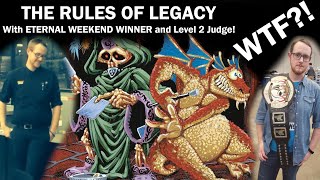 The RULES OF LEGACY! A Magic judge conference presentation from an Eternal Weekend Champion! MTG screenshot 4