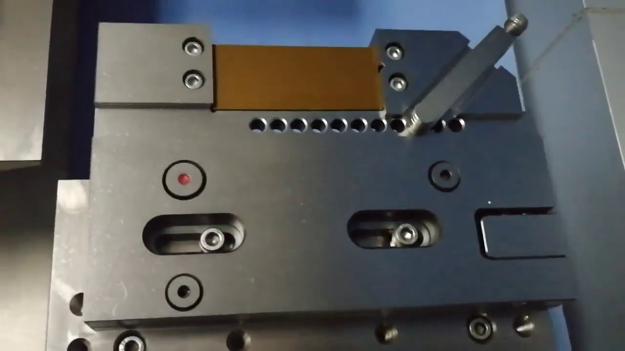 Rapid Holding Systems WIRE EDM JIG YouTube