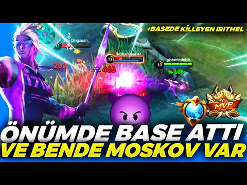 ÖNÜMDE BASE ATTI AMA BENDE MOSKOV VAR 😈| Mobile Legends