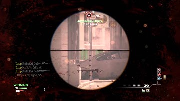 MW3: Barrett Pwnage!!